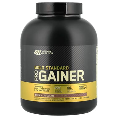 Шоколад Optimum Nutrition Gold Standard® Pro Gainer, вкус Double Chocolate, 2.31 кг