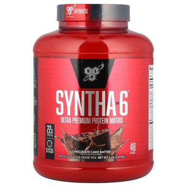 Шоколад BSN Syntha-6® Ultra Premium Protein Matrix, вкус Chocolate Cake Batter, 2.27 кг