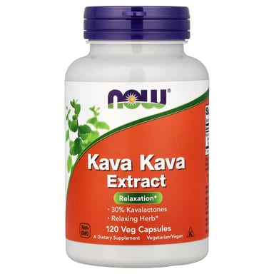 Экстракт кавы NOW Foods, 250 мг, 120 растительных капсул