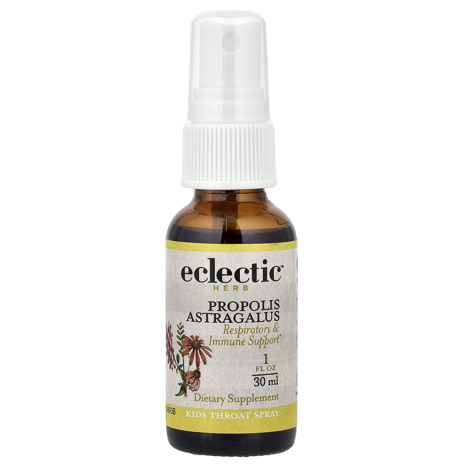 Прополис Eclectic Herb Throat Spray Astragalus, 30 мл, спрей