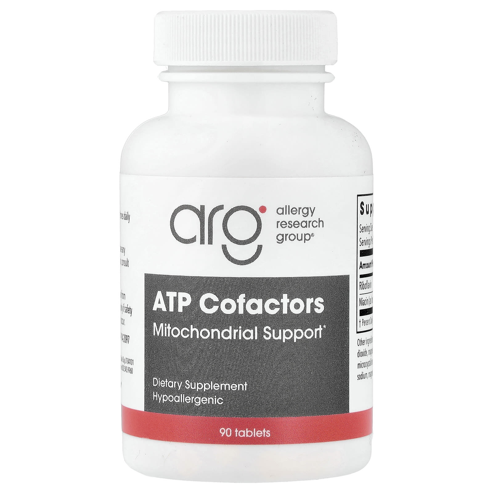 Кофакторы АТФ Allergy Research Group, 90 таблеток