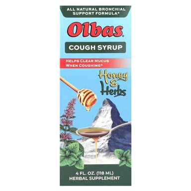 Мёд Olbas Cough Syrup & Herbs, 118 мл