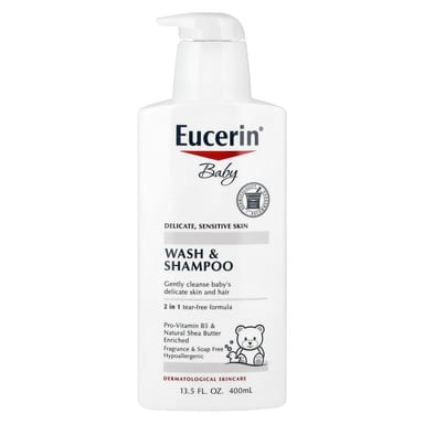 Детское средство для купания Eucerin & Shampoo, 400 мл