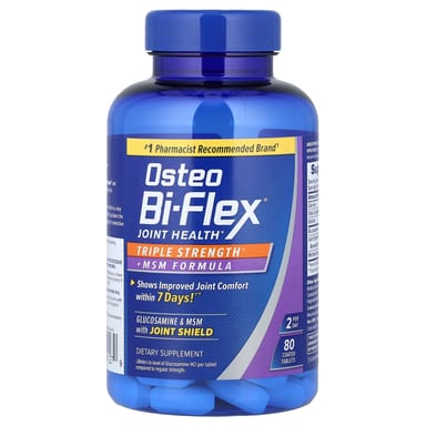 Комплекс Osteo Bi-Flex Joint Health Triple Strength MSM 80 Coated Tablets, таблетки