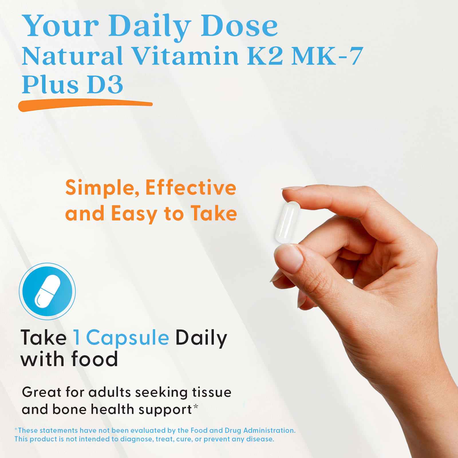 Витамин D3 Doctor's Best Natural Vitamin K2 MK-7 plus, 180 мкг, 60 растительных капсул — фото 7