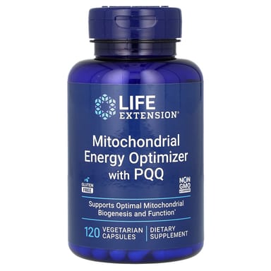 PQQ (пирролохинолинхинон) Life Extension Mitochondrial Energy Optimizer, 120 растительных капсул