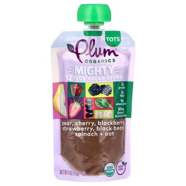 Смесь продуктов Mighty 4 Plum Organics, 113 г