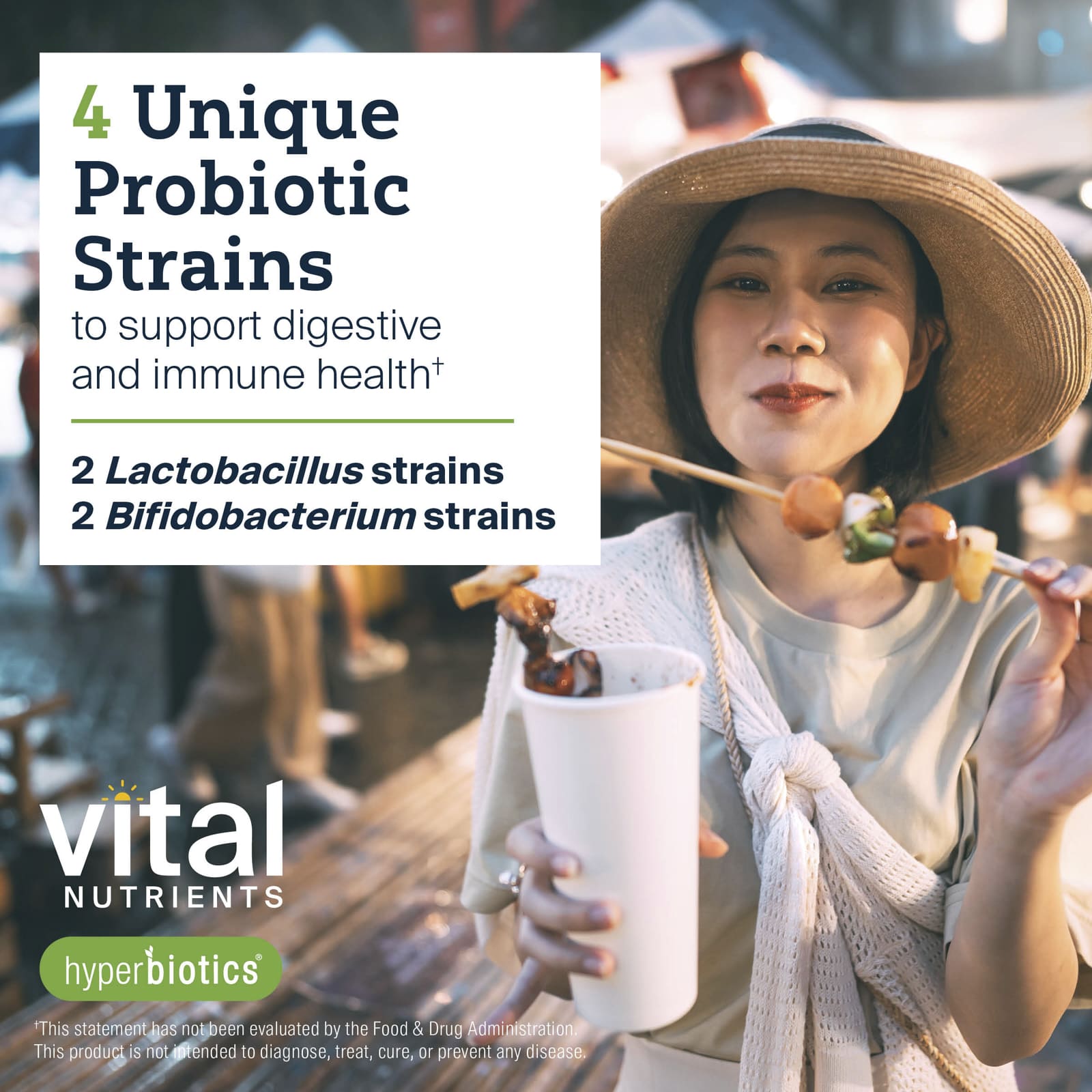 Детский пробиотик Vital Nutrients Hyperbiotics® Pro-® Probiotic 60 Vegan Chewables, вкус Tangy Orange — фото 5
