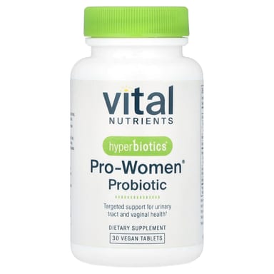 Пробиотик Vital Nutrients Hyperbiotics® Pro-Women® 30 Vegan Tablets, таблетки