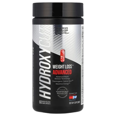 Сжигатель жира Hydroxycut, 60 мягких капсул с быстрым высвобождением