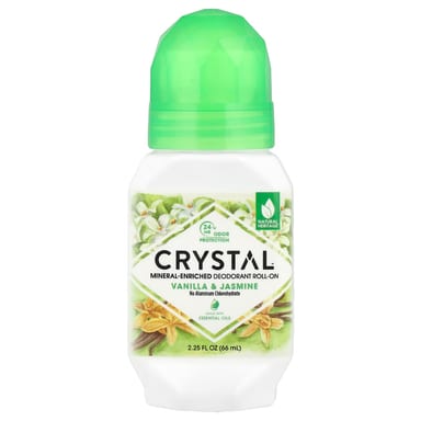 Дезодорант CRYSTAL Mineral-Enriched Roll-On, вкус Vanilla & Jasmine, 66 мл