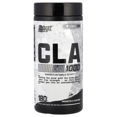 CLA Nutrex Research, 1000 мг, 180 мягких капсул