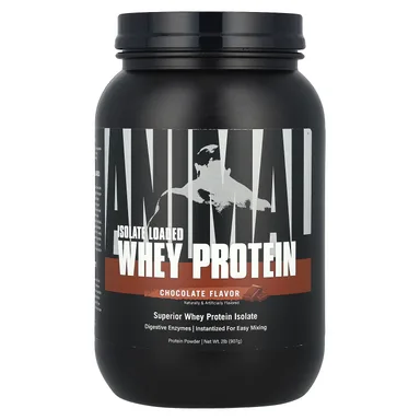 Фото товара: Протеиновый порошок Animal Isolate Loaded Whey, вкус «шоколад», 907 г