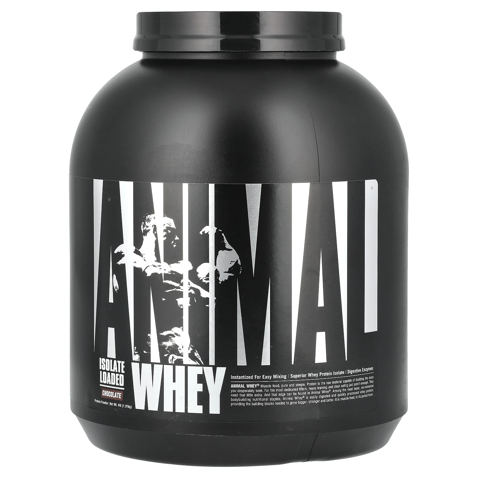 Протеиновый порошок Animal Isolate Loaded Whey, вкус Chocolate, 1.81 кг