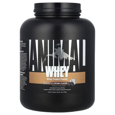 Протеиновый порошок Animal Whey Cookies & Cream, 1.81 кг