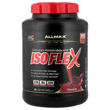 Сывороточный протеин ALLMAX ISOFLEX® Pure Isolate, вкус Chocolate, 2.27 кг