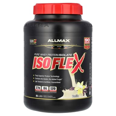 Сывороточный протеин ALLMAX ISOFLEX® Pure Isolate, вкус Vanilla, 2.27 кг