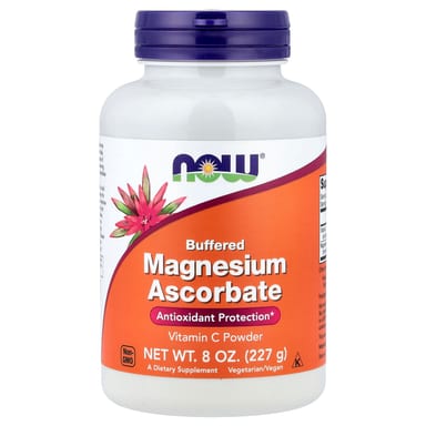 Магний NOW Foods Buffered Ascorbate Vitamin C Powder, 227 г, порошок