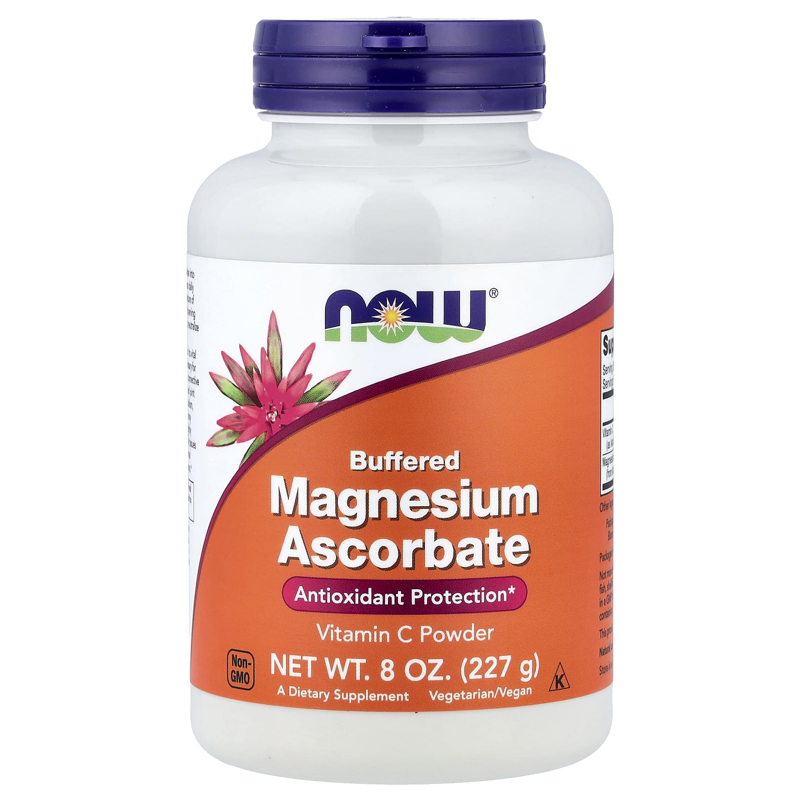 Магний NOW Foods Buffered Ascorbate Vitamin C Powder, 227 г, порошок