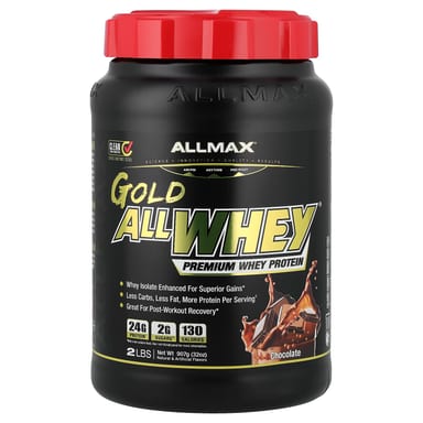 Сывороточный протеин ALLMAX GOLD ALLWHEY® Premium, вкус Chocolate, 907 г