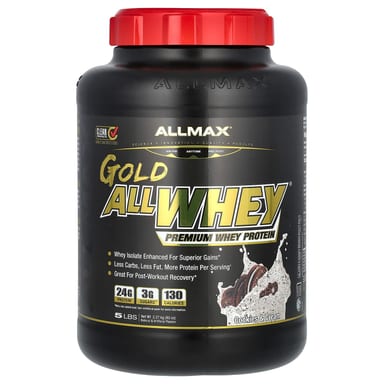 Сывороточный протеин ALLMAX GOLD ALLWHEY® Premium Cookies & Cream, 2.27 кг
