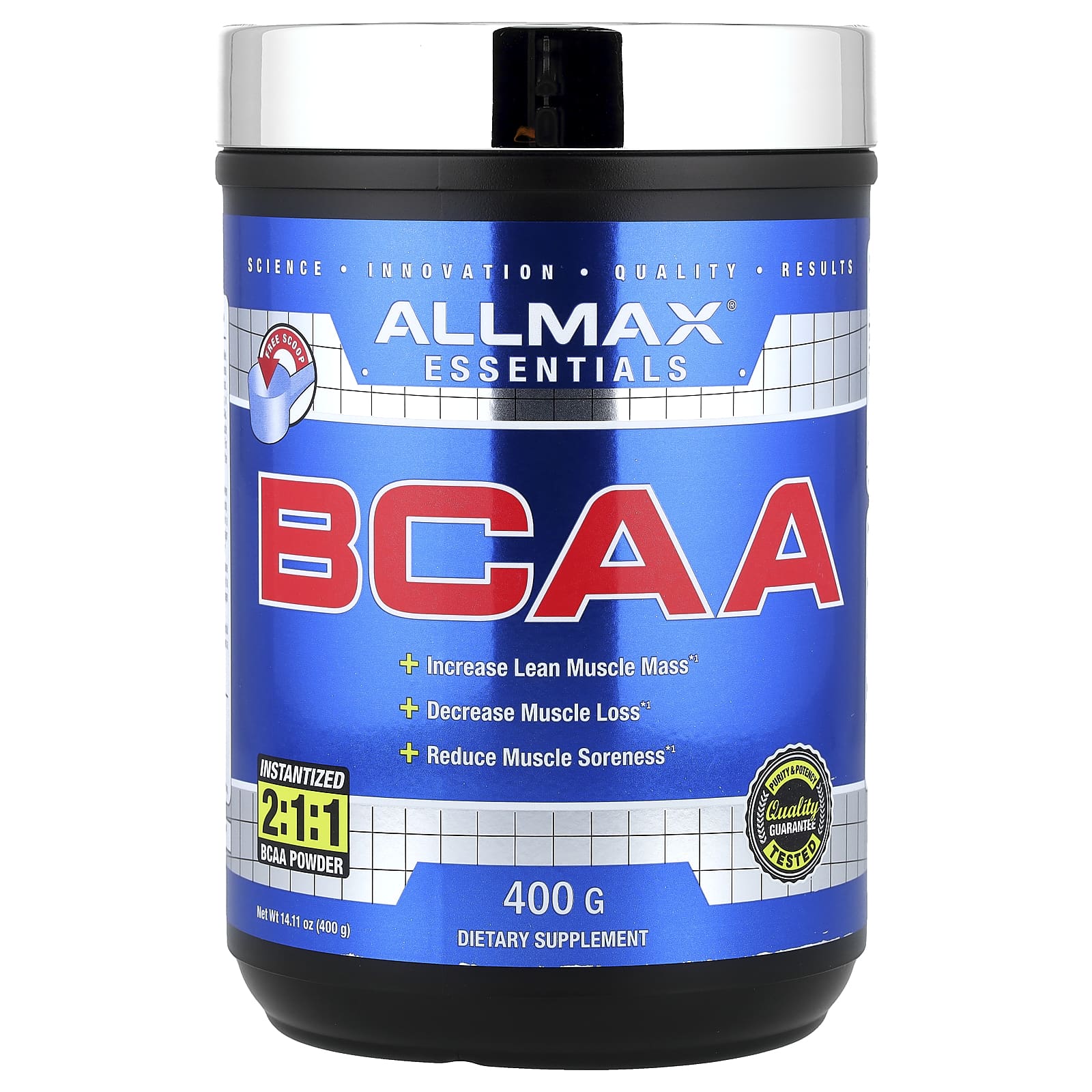 BCAA ALLMAX Essentials, 400 г — фото 2