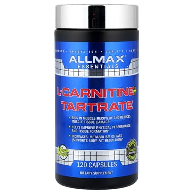 L-карнитин ALLMAX Essentials L-Carnitine Tartrate, 120 капсул