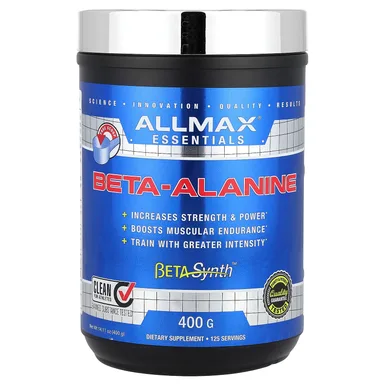 Фото товара: Бета-аланин ALLMAX Essentials Beta-Alanine, 400 г
