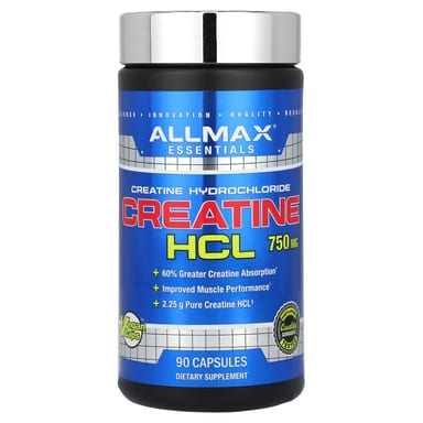Креатин ALLMAX HCL, 750 мг, 90 капсул
