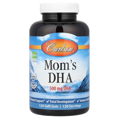 DHA Carlson Mother's, 500 мг, 120 мягких капсул