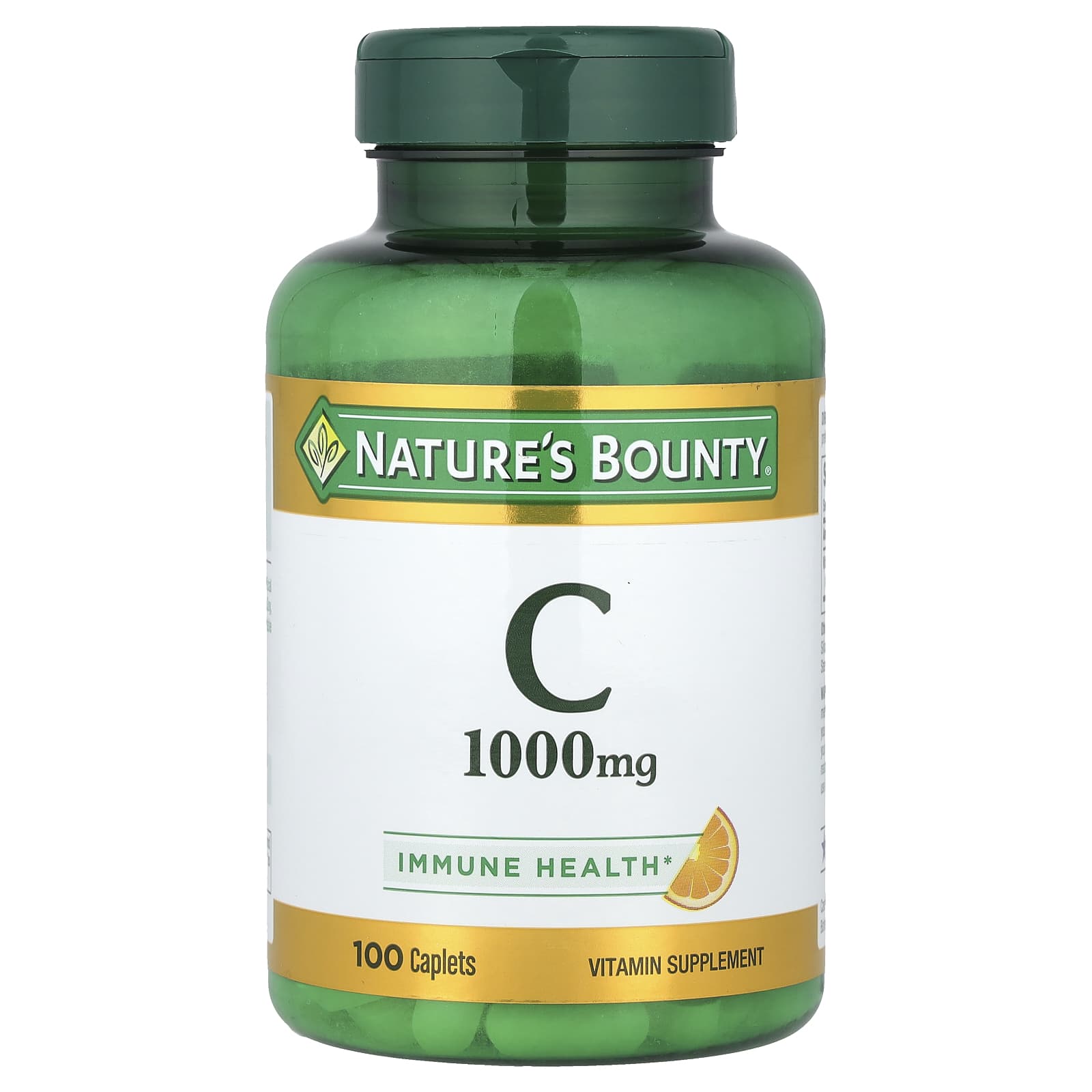 Витамин C Nature's Bounty, оттенок 100 Caplets, 1000 мг