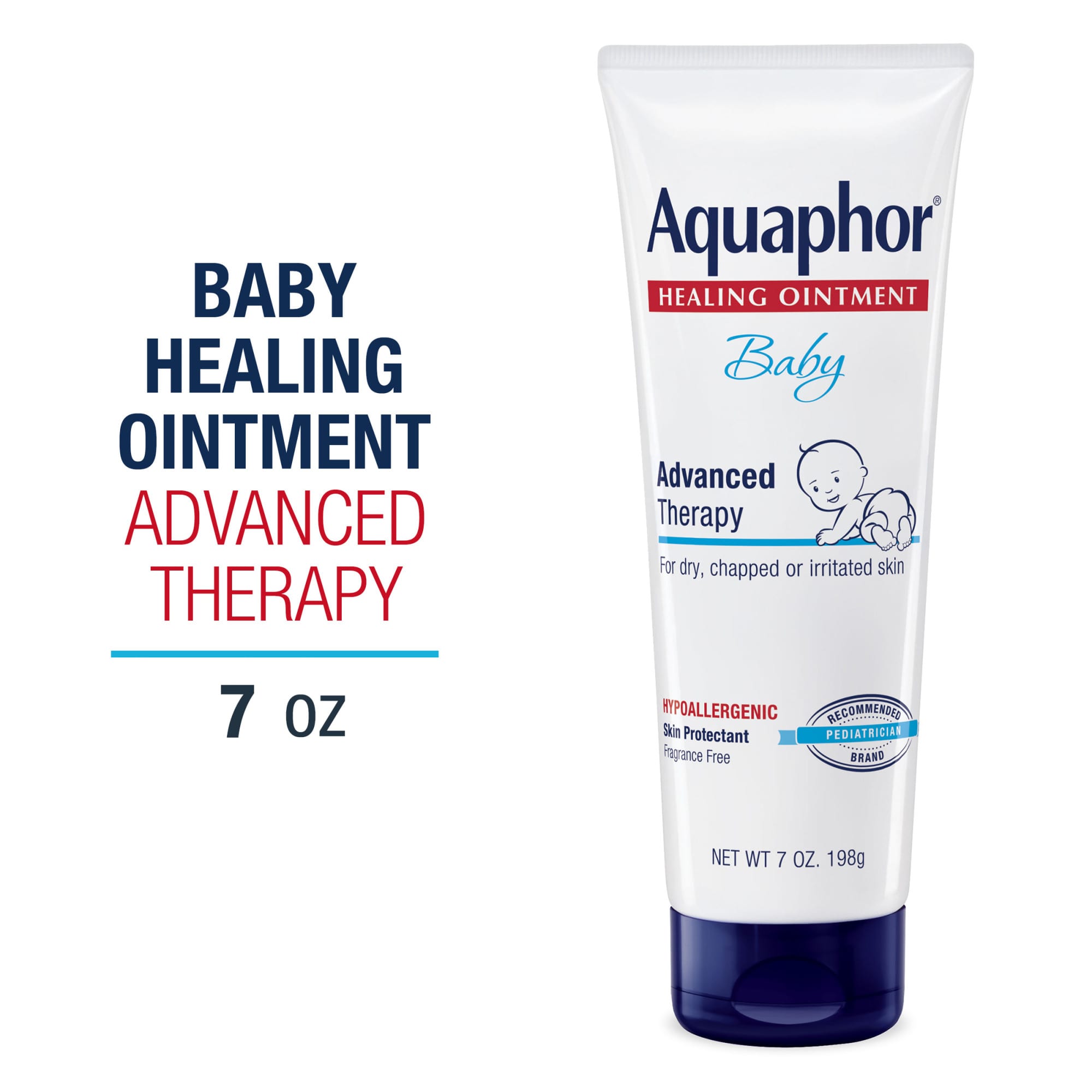 Детская заживляющая мазь Aquaphor Aquaphor, 198 г — фото 3