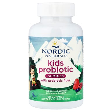 Детский пробиотик Nordic Naturals Gummies Great Berry, 60 жевательных пастилок
