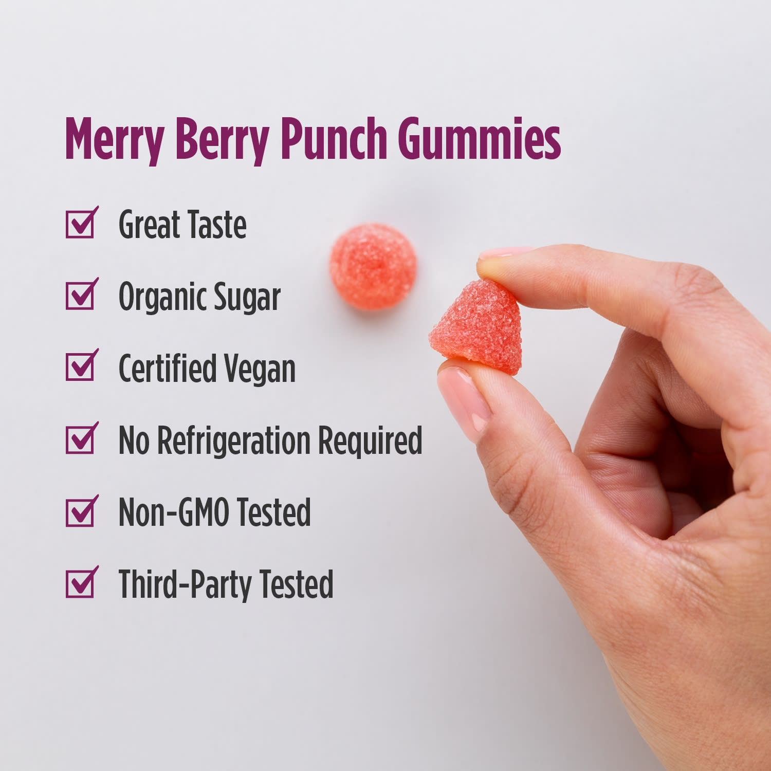 Детский пробиотик Nordic Naturals Gummies Great Berry, 60 жевательных пастилок — фото 4