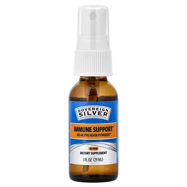 Фото товара: Bio-Active Silver Hydrosol Sovereign Silver Bio-Active Silver Hydrosol™ Fine Mist Spray, 10 ppm, 29 мл, спрей