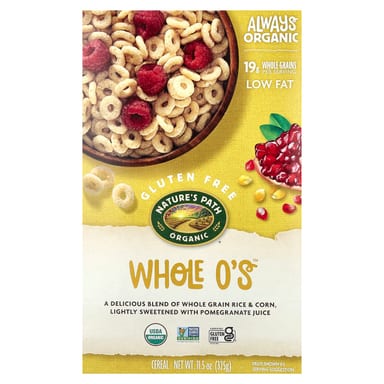 Хлопья Nature's Path Organic Whole O's™, 325 г
