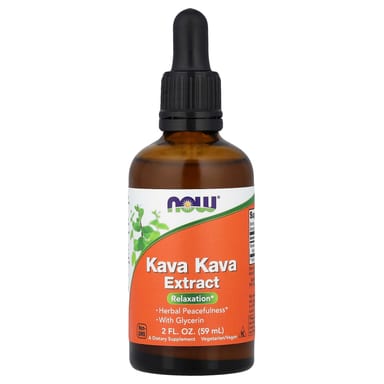 Экстракт кавы NOW Foods With Glycerin, 59 мл