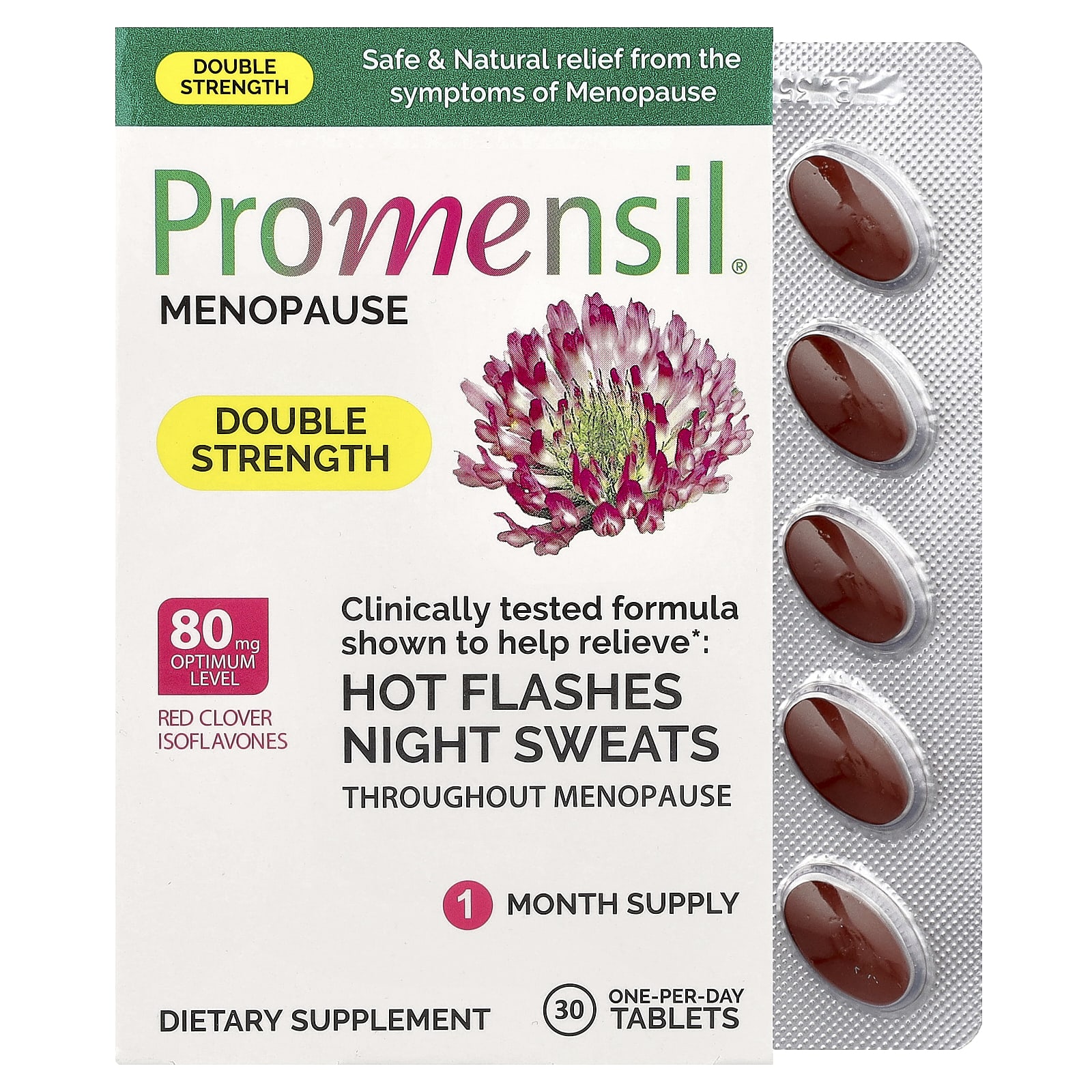 Менопауза Promensil, 30 таблеток