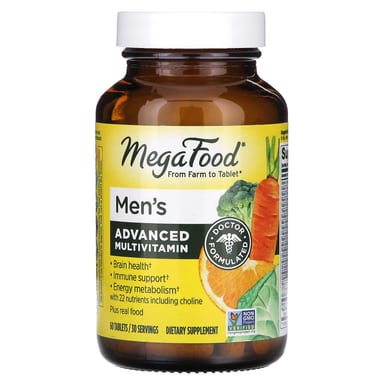 Мужские мультивитамины MegaFood Men's Advanced, 60 таблеток