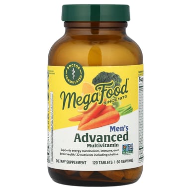 Мужские мультивитамины MegaFood Men's Advanced, 120 таблеток