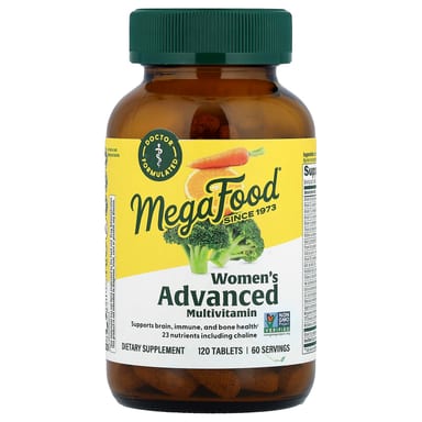 Женские мультивитамины MegaFood Women's Advanced, 120 таблеток