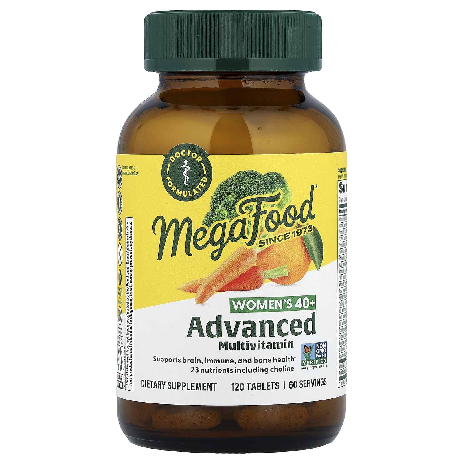 Мультивитамины MegaFood Women's 40+ Advanced, 120 таблеток