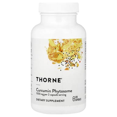 Куркумин Thorne Phytosome, 500 мг, 120 капсул
