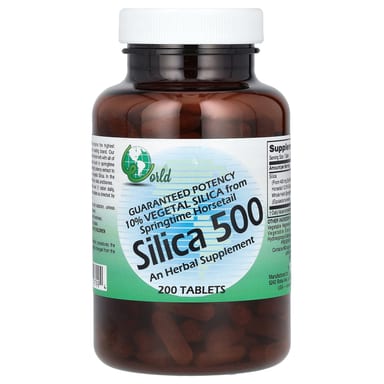 Кремний World Organic 500, 50 мг, 200 таблеток