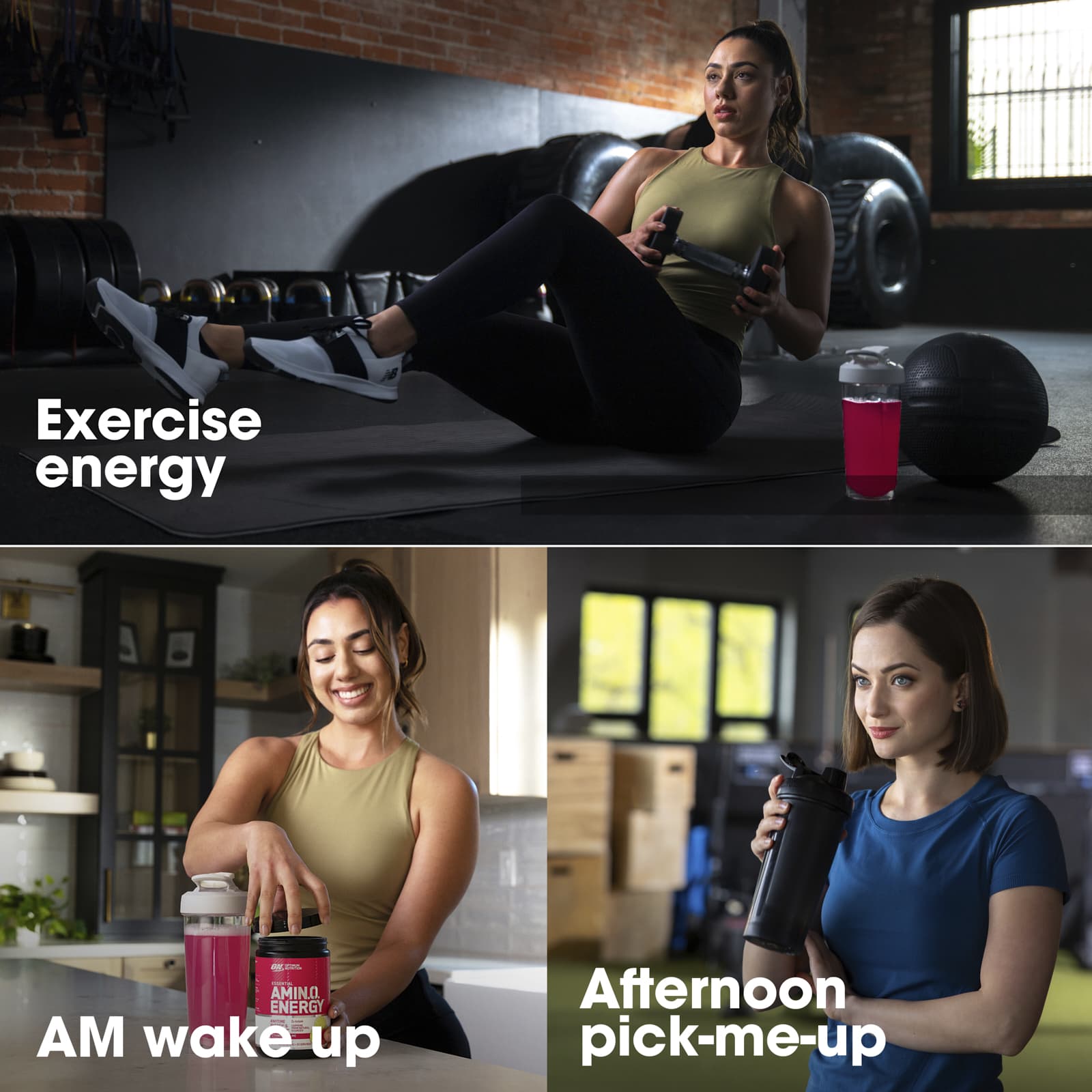 Энергетический напиток Optimum Nutrition, 270 г (9.5 oz), клубника-лайм — фото 6