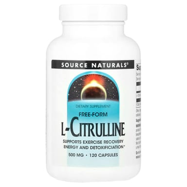 L-цитруллин Source Naturals L-Citrulline, 500 мг, 120 капсул