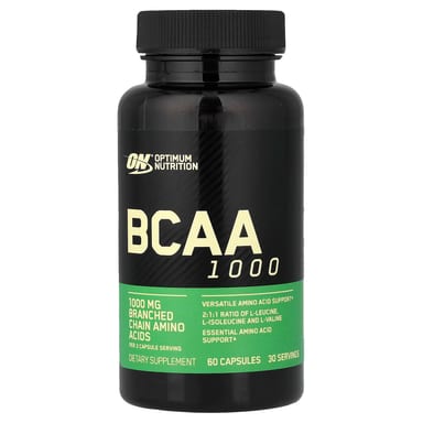 BCAA Optimum Nutrition 1000, 60 капсул