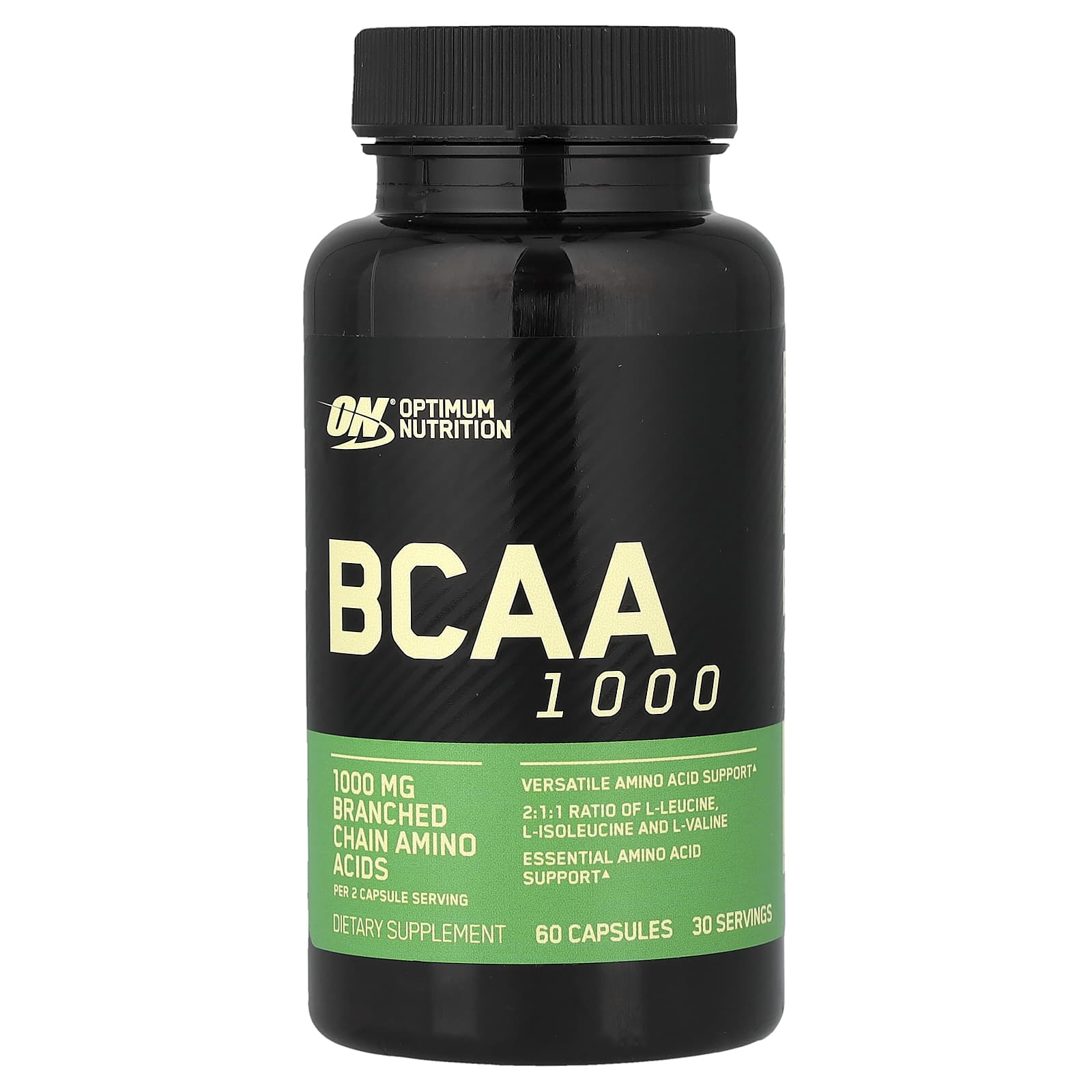 BCAA Optimum Nutrition 1000, 60 капсул — фото 5
