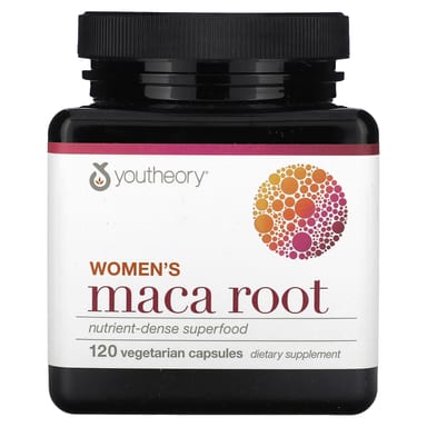 Мака Youtheory Women's Root, 500 мг, 120 растительных капсул