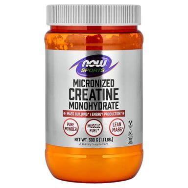 Креатин моногидрат NOW Foods Sports Micronized, 500 г